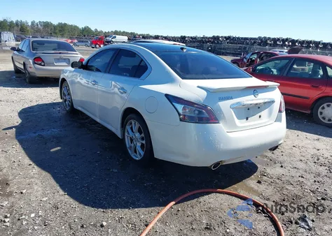 2014 Nissan Maxima 3.5 Sv z USA, uszkodzony, nr VIN 1N4AA5AP9EC458514